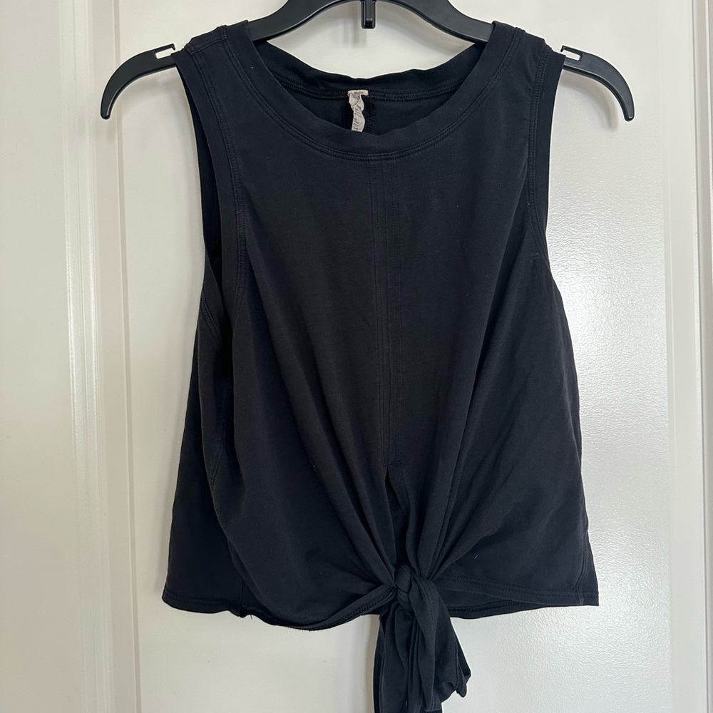 Lululemon call it a tie tank top
